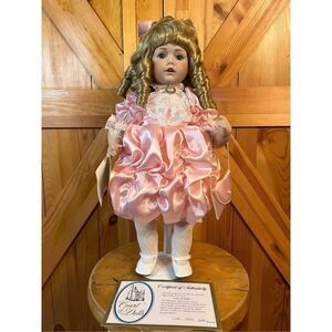 COURT OF DOLLS  1630/3000 PINK DRESS DOLL Miss Hilda